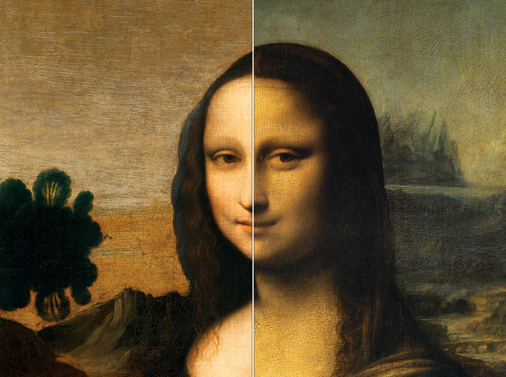 The Monalisa Reimagined | Releitura da Monalisa Painting