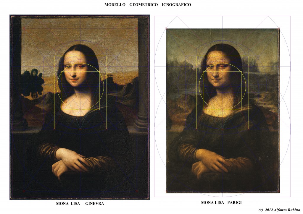 Geometry of Mona Lisa